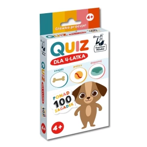 Quiz dla 4-latka. Kapitan Nauka. Quiz Kapitan nauka