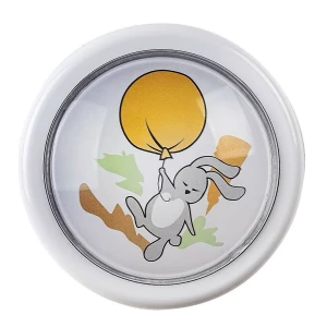 Rabalux 76073 lampka nocna dziecięca Hopply -króliczek i balonik, 0,3W, 5lm, 6000K