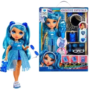 Rainbow High Creative Crystals Fashion Doll SKYLER Lalka i Akcesoria 121374