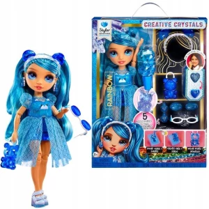 Rainbow High Crystal Fashion Doll Skyler lalka + akcesoria 121374