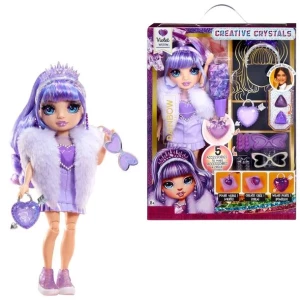 Rainbow High LALKA Crystal Fashion Doll Violet 121404 LALECZKA KRYSZTAŁ +AK