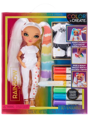 Rainbow High Lalka "Rainbow High Watercolor & Create-Green" - 4+ (produkt niespodzianka) rozmiar: onesize Rainbow High Lalka "Rainbow High Watercolor & Create-Green" - 4+ (produkt niespodzianka) rozmiar: onesize