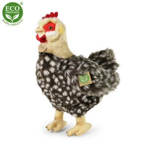 Rappa Pluszowa kura stojąca, 33 cm ECO-FRIENDLY