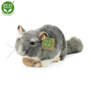 Rappa Pluszowa szynszyla, 21 cm ECO-FRIENDLY