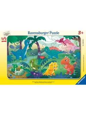 Ravensburger 15-częściowe puzzle "The little dinosaurs" - 3+ rozmiar: onesize