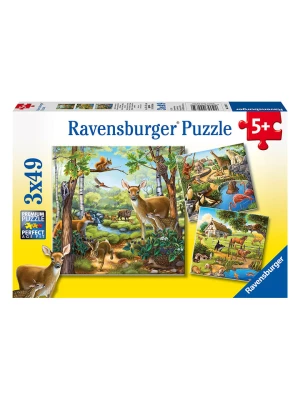 Ravensburger 49-częściowe puzzle (3 szt.) - 5+ rozmiar: onesize
