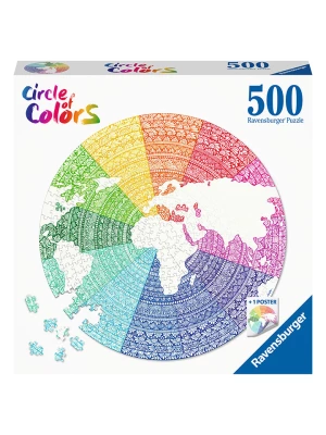 Ravensburger 500-częściowe puzzle "Mandala" - 12+ rozmiar: onesize