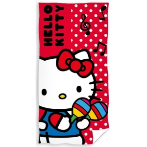 Ręcznik kąpielowy dla dzieci Hello Kitty Mały Muzyk, 70 x 140 cm 4-Home