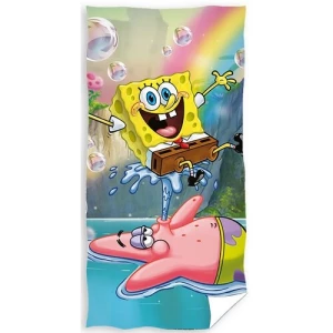 Ręcznik kąpielowy dla dzieci Sponge Bob Wodotrysk, 70 x 140 cm 4-Home
