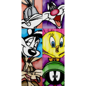 Ręcznik kąpielowy Looney Tunes Grupa, 70 x 140 cm 4-Home