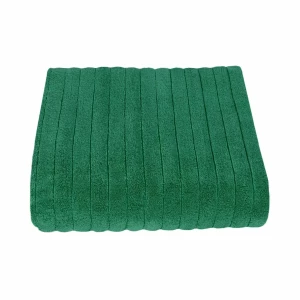 Ręcznik z mikrobawełny DELUXE ciemnozielony, 50 x 95 cm, 50 x 95 cm 4-Home