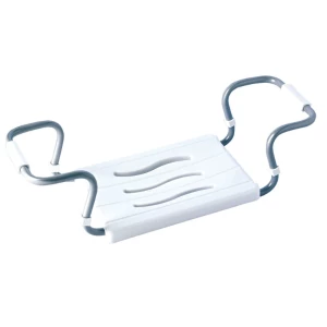 Regulowane siedzisko wannowe Spirella, białe, 50-65 cm