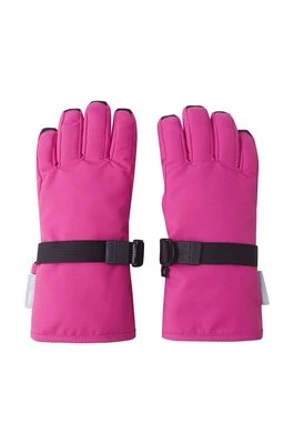 Reima rękawiczki dziecięce kolor różowy
