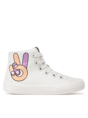 Reima Trampki Peace High-Top 5400092A Biały