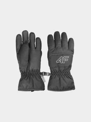 Rękawice narciarskie Thinsulate chłopięce - czarne 4F