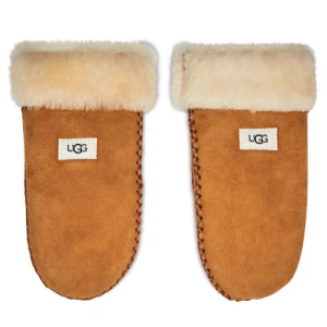 Rękawiczki dziecięce Ugg K Sheepskin Mitten W Stitch 20095 Brązowy