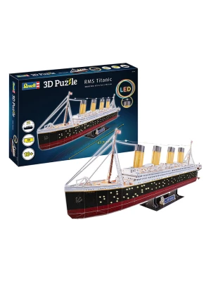 Revell 266-częściowe puzzle 3D "RMS Titanic - LED Edition" - 10+ rozmiar: onesize