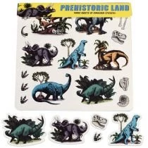 Rex London Naklejki dla dzieci arkusze, Dinozaury