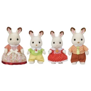 Rodzina "czekoladowych" królików SylvanianFamilies, nowa Sylvanian Families