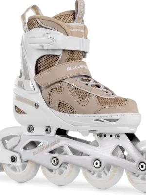 Rolki Blackwheels Flex Pro rekreacyjne regulowane beżowe r. L 38-41