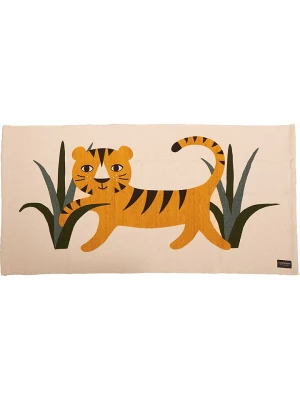 roommate Dywan tkany "Tiger" w kolorze kremowo-musztardowym - 140 x 70 cm rozmiar: onesize