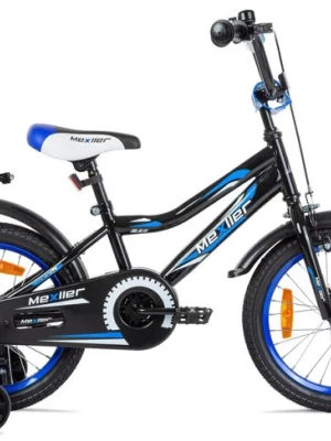 ROWER DZIECIĘCY MEXLLER BMX 16 CZARNO-NIEBIESKI KOŁO 16 WIEK 3+