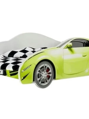 SAMOCHÓD Łóżko dziecięce AUTO 140x70 + MATERAC