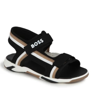 Sandały Boss J50851 M Czarny