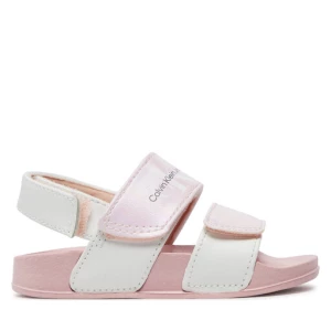 Sandały Calvin Klein Jeans V1A2-80845-0376 M Pink/White X054