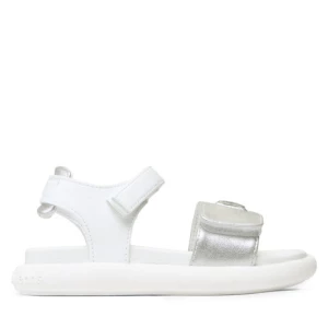 Sandały Calvin Klein Jeans Velcro Sandal V3A2-80496-1598 S Srebrny