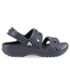 Sandały Crocs Toddler Classic Sandal 207537-410 - granatowe