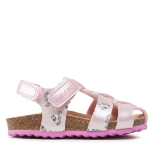 Sandały Geox B Sandal Chalki Girl A B252RA 000NF C0808 S Różowy