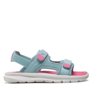 Sandały Puma Evolve Sandal Jr 390449 09 Turkusowy