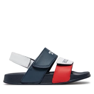 Sandały Tommy Hilfiger Velcro T1B2-33454-1172 S White/Blue/Red Y003