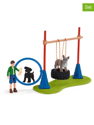 Schleich 20-częściowy zestaw "Puppy Agility Training" - 3+ rozmiar: onesize