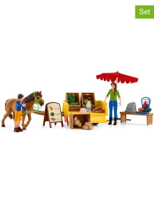 Schleich 39-częściowy zestaw "Sunny Day Mobile Farm Station" - 3+ rozmiar: onesize
