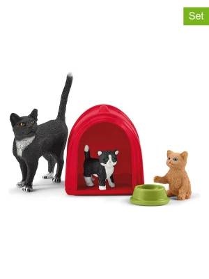 Schleich Zestaw figurek "Fun for cute cats" do zabawy - 3+ rozmiar: onesize