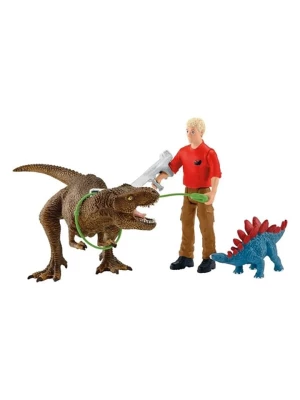 Schleich Zestaw "Tyrannosaurus Rex Attack" do zabawy - 5+ rozmiar: onesize