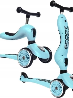﻿Scoot And Ride HULAJNOGA i JEŹDZIK 2w1 Highwaykick 1 Blueberry 1-5 LAT