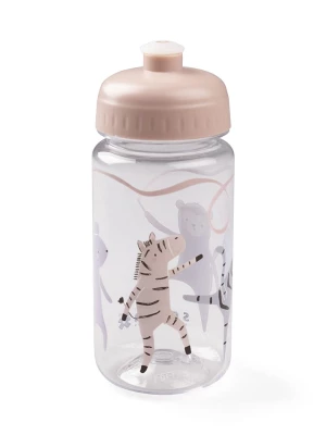 Sebra Bidon "Teeny Toes" w kolorze jasnoróżowym - 500 ml rozmiar: onesize