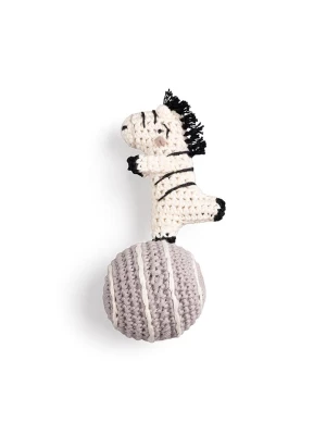 Sebra Grzechotka "Zebra" - 0+ rozmiar: onesize