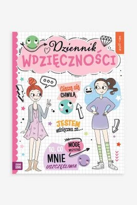 "#Self-care. Dziennik wdzięczności" pamiętnik i książka z zadaniami ZIELONA SOWA