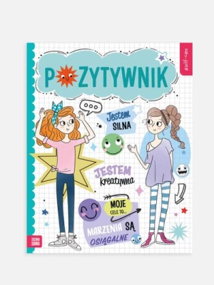 "#Self-care. Pozytywnik" pamiętnik i książka z zadaniami ZIELONA SOWA