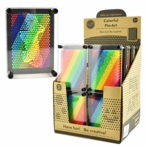 Sensoryczna kostka PINART XL - tablica szpilkowa 15 x 10 cm Robetoy Sensoryczna kostka PINART XL - tablica szpilkowa 15 x 10 cm Robetoy