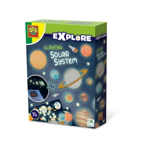 Ses Dekoracja samoprzylepna EXPLORE Planety, świecące SES