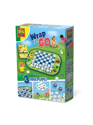 SES Gra podróżna - Wrap&Go - 4+ rozmiar: onesize
