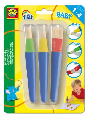 SES Pędzle (3 szt.) "My first" - 12 m+ rozmiar: onesize