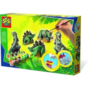 SES Plaster Potrójny Zestaw Dinozaurów
