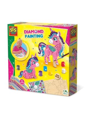 SES Zestaw do majsterkowania "Diamond Painting - 3D-Einhörner" - 6+ rozmiar: onesize