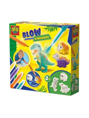 SES Zestaw pisaków Airbrush "Dino" - 12 m+ rozmiar: onesize